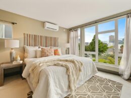 white bedding set